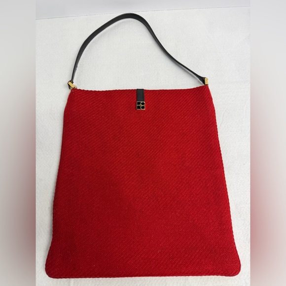 Kate Spade Wool Shoulder bag in deep red - Picture 5 of 16